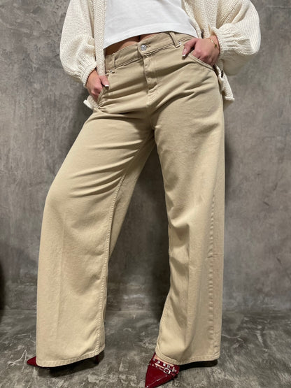 Jeans Mia Beige