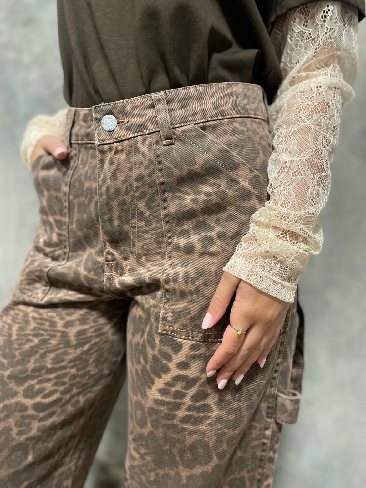 Jeans Worker Maculato