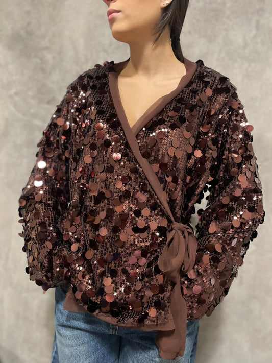 Kimono Paillettes Moro