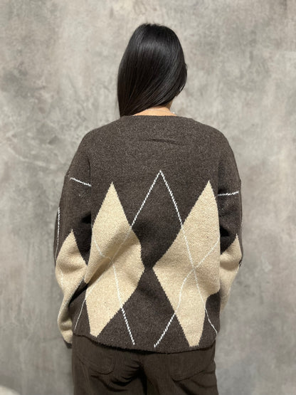 Scollo a V Rombi Moro