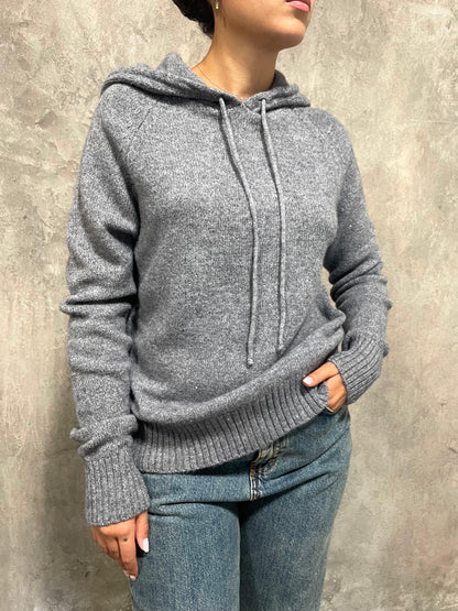 Maglia Micro Paillettes Grigia