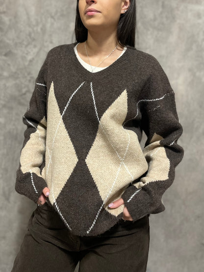 Scollo a V Rombi Moro