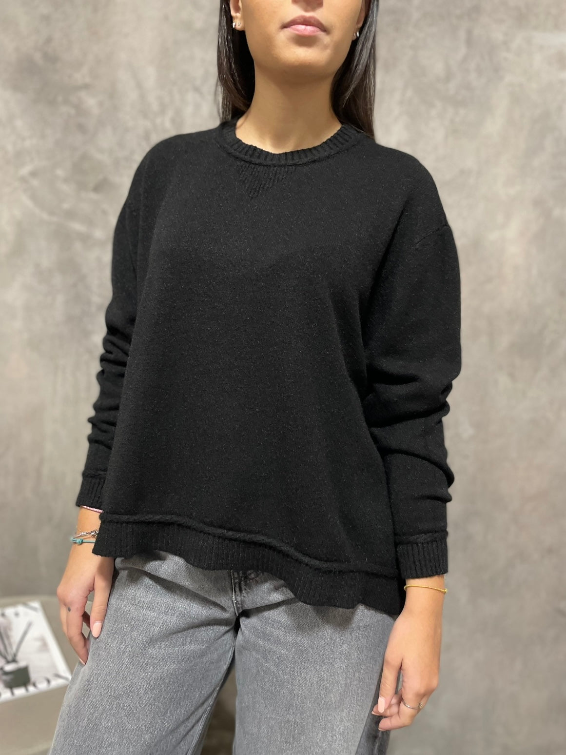 Girocollo Nero Haveone