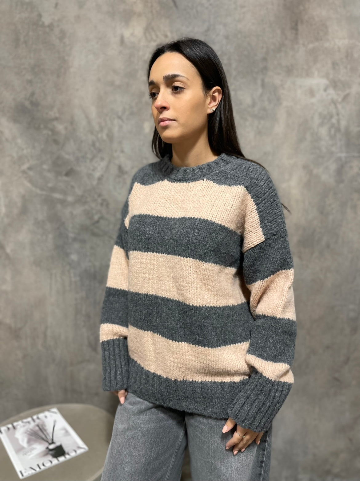 Girocollo Righe Vicolo