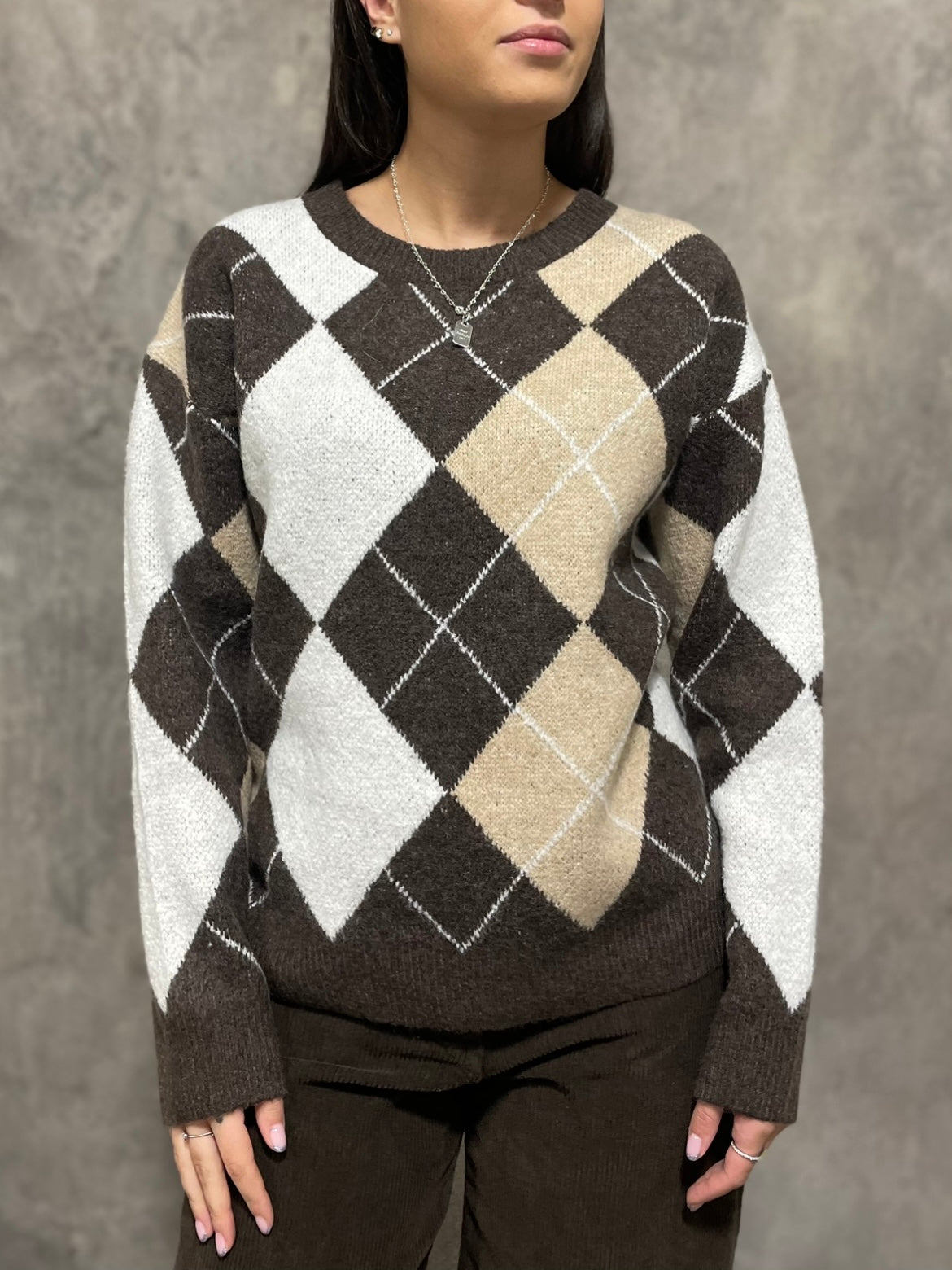 Maglia Girocollo Rombi