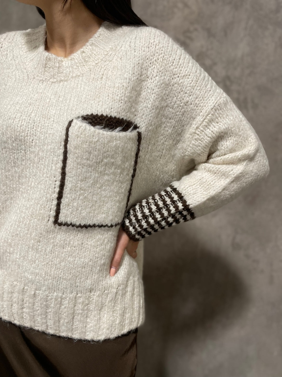 Maglia Burro Taschino