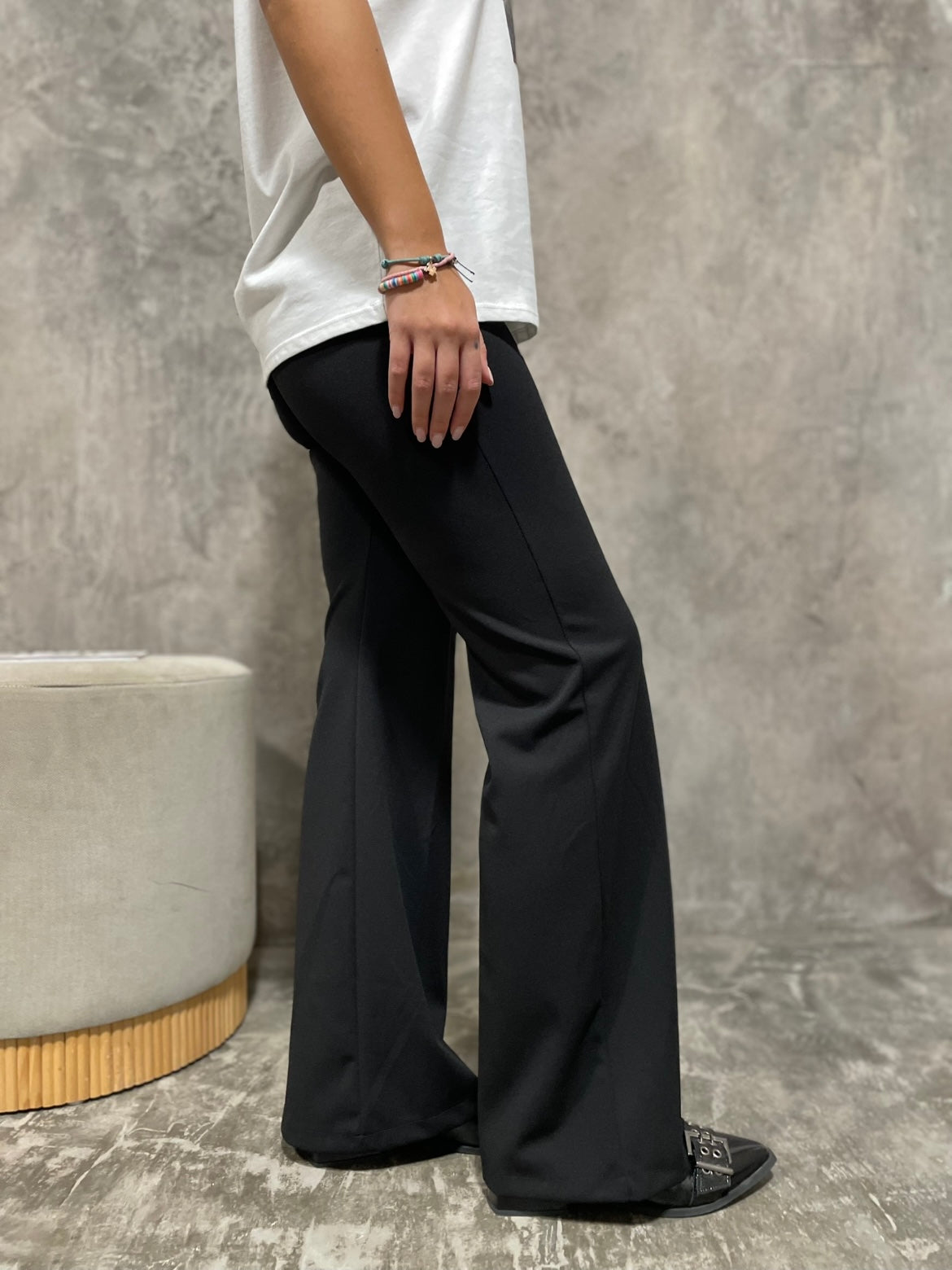 Pantalone Zampa Nero