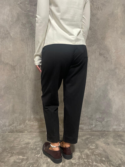 Pantaloni In Felpa Banda Laterale