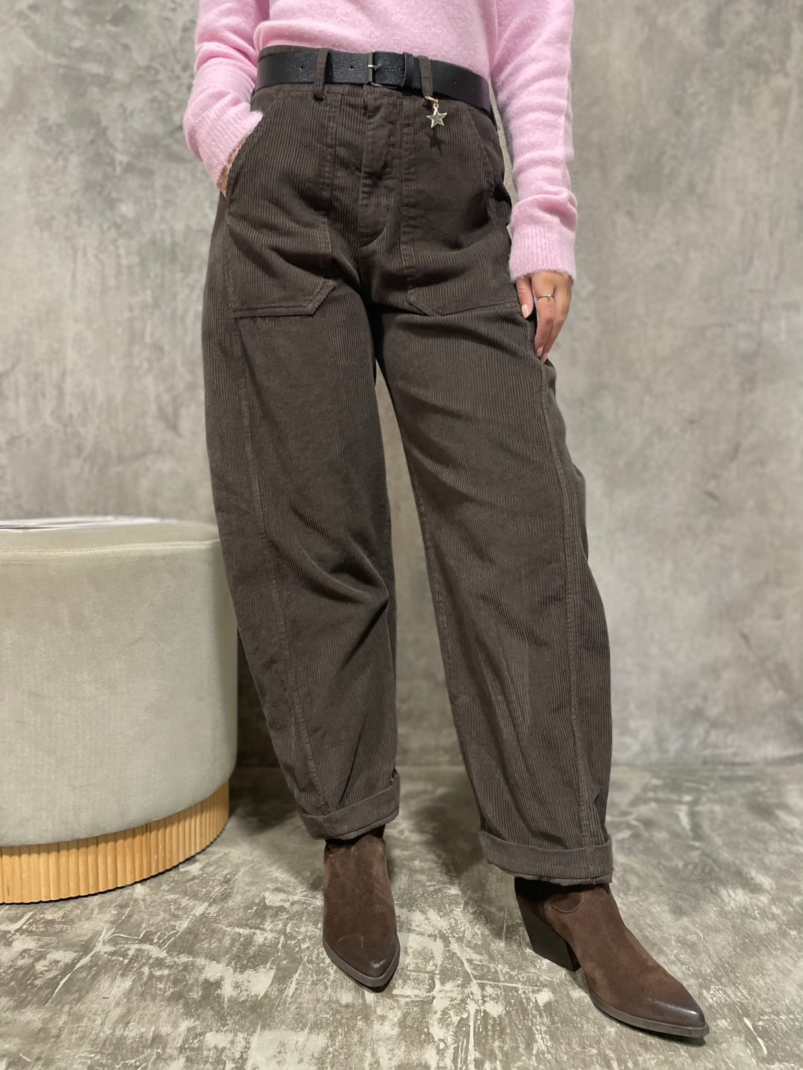 Pantalone Velluto Balloon