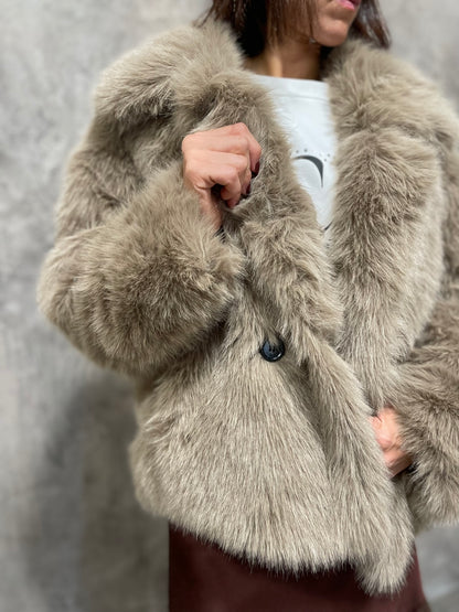 Ecopelliccia Doppiopetto