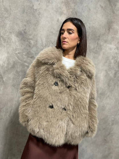 Ecopelliccia Doppiopetto