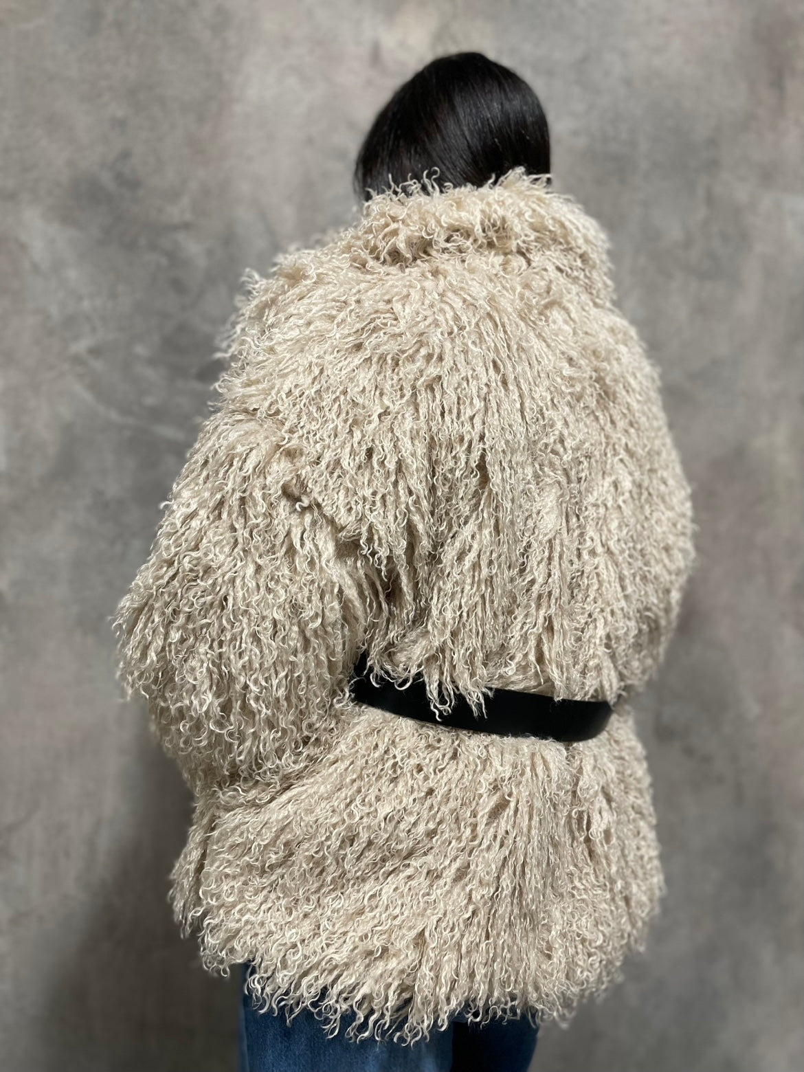 Ecopelliccia Mongolia Panna