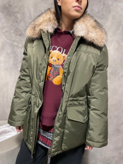 Parka Verde Vicolo