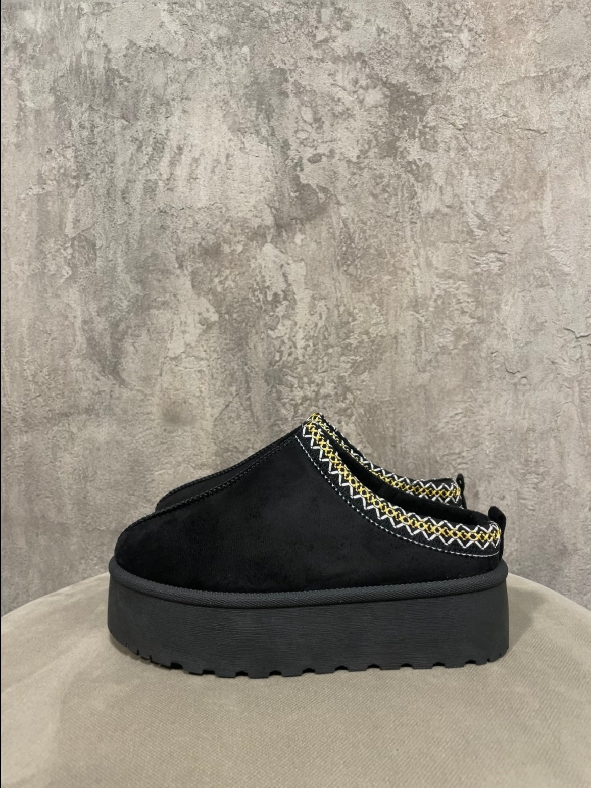 Sabot Suede Nero
