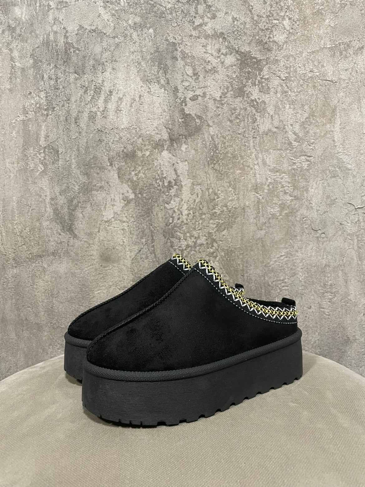 Sabot Suede Nero