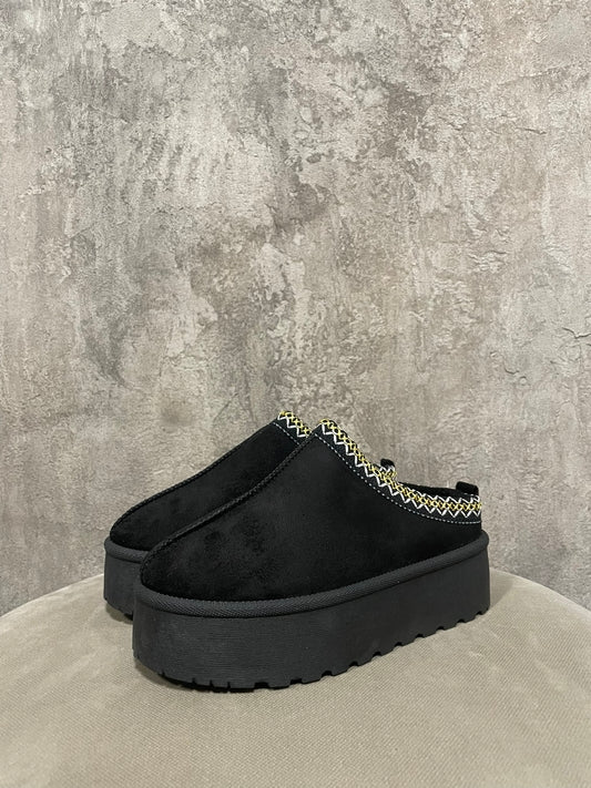 Sabot Suede Nero
