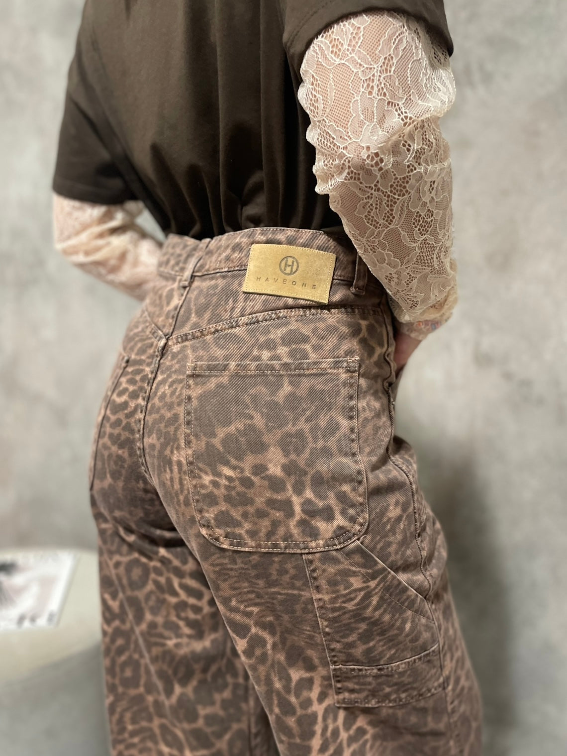 Jeans Worker Maculato