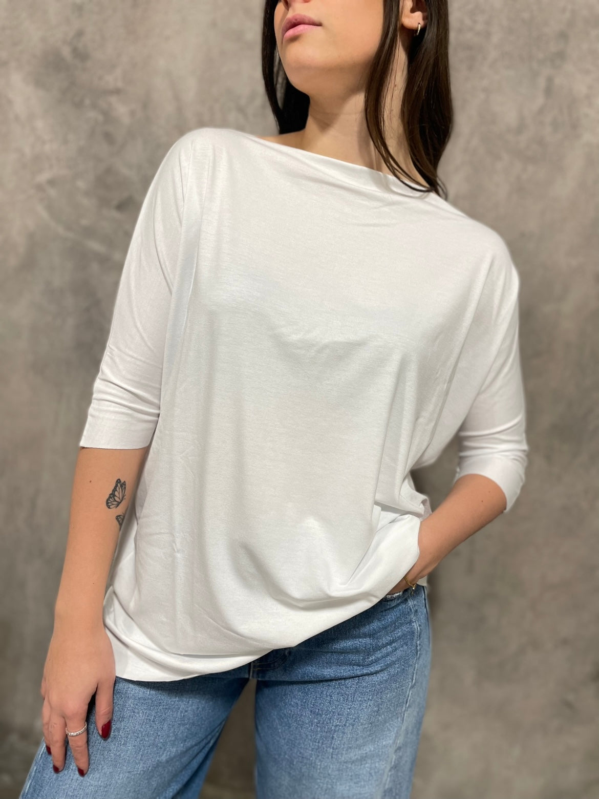 Scollo a Barca Bianco