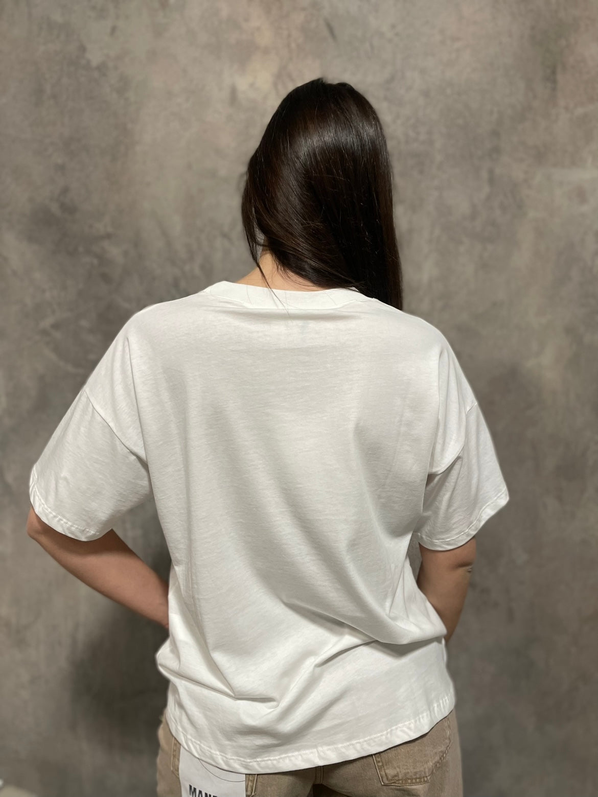 T-shirt Fiori Over