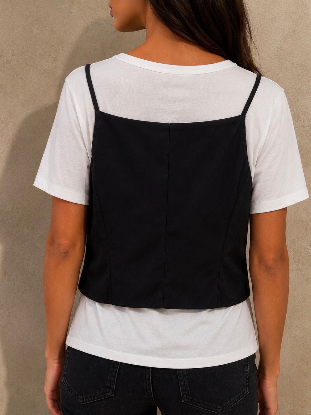 T-shirt + Gilet