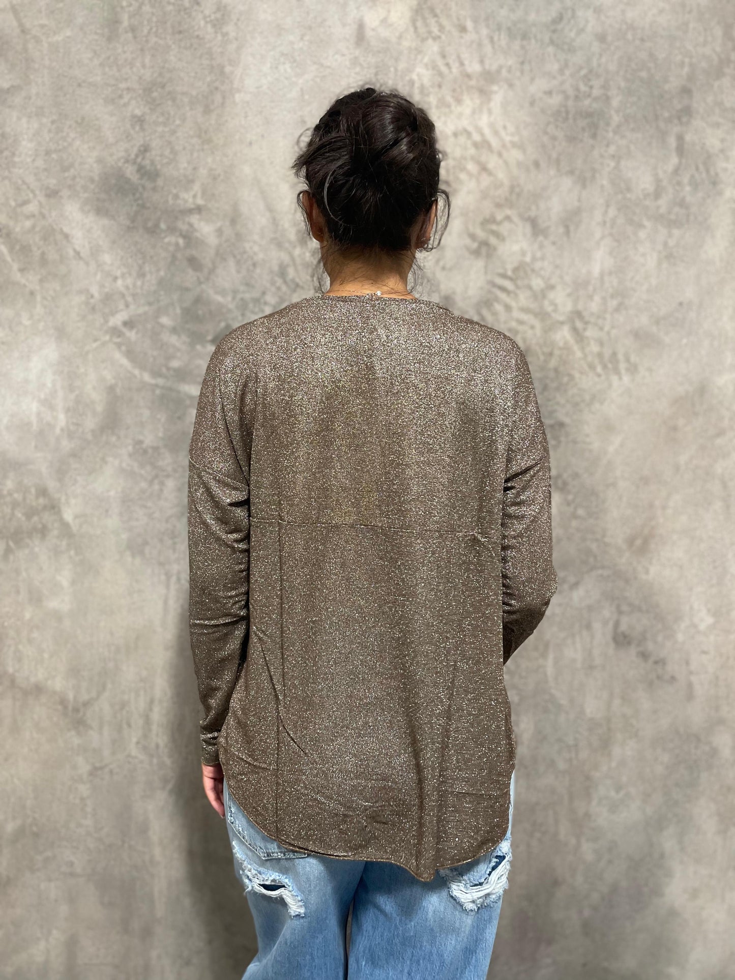 T-shirt Lurex Moro