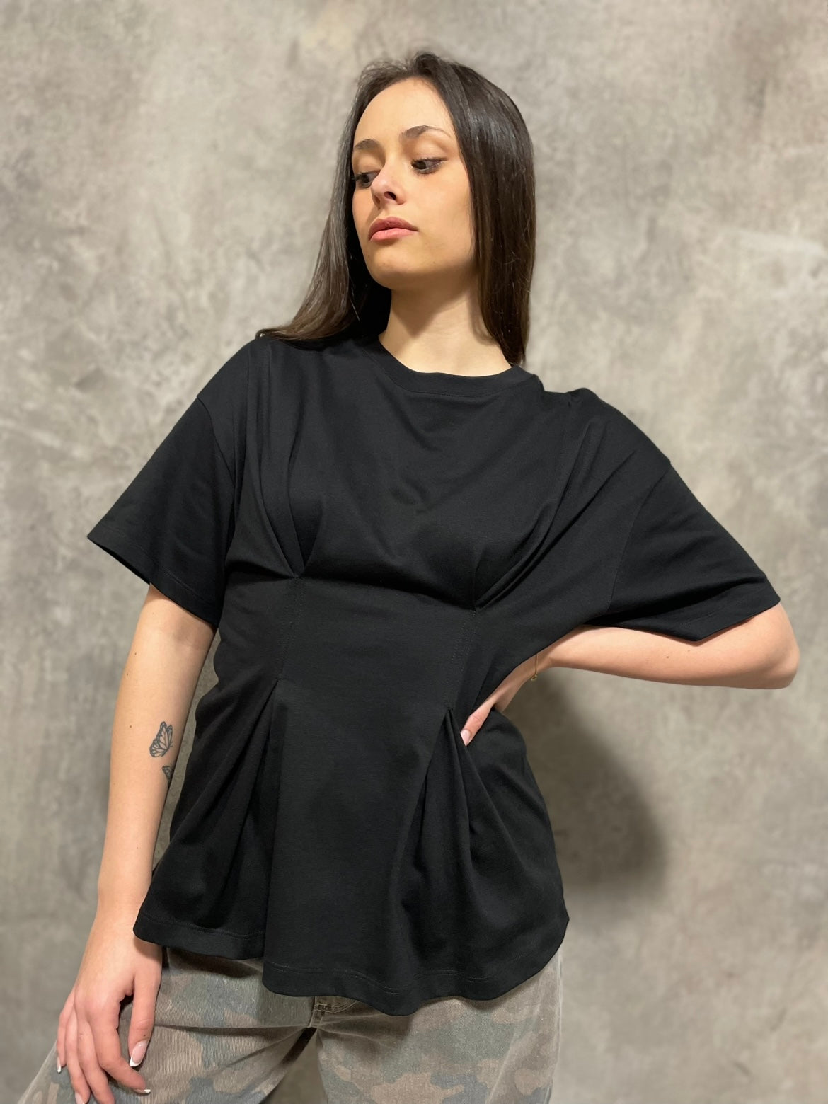 T-shirt Pence Nera
