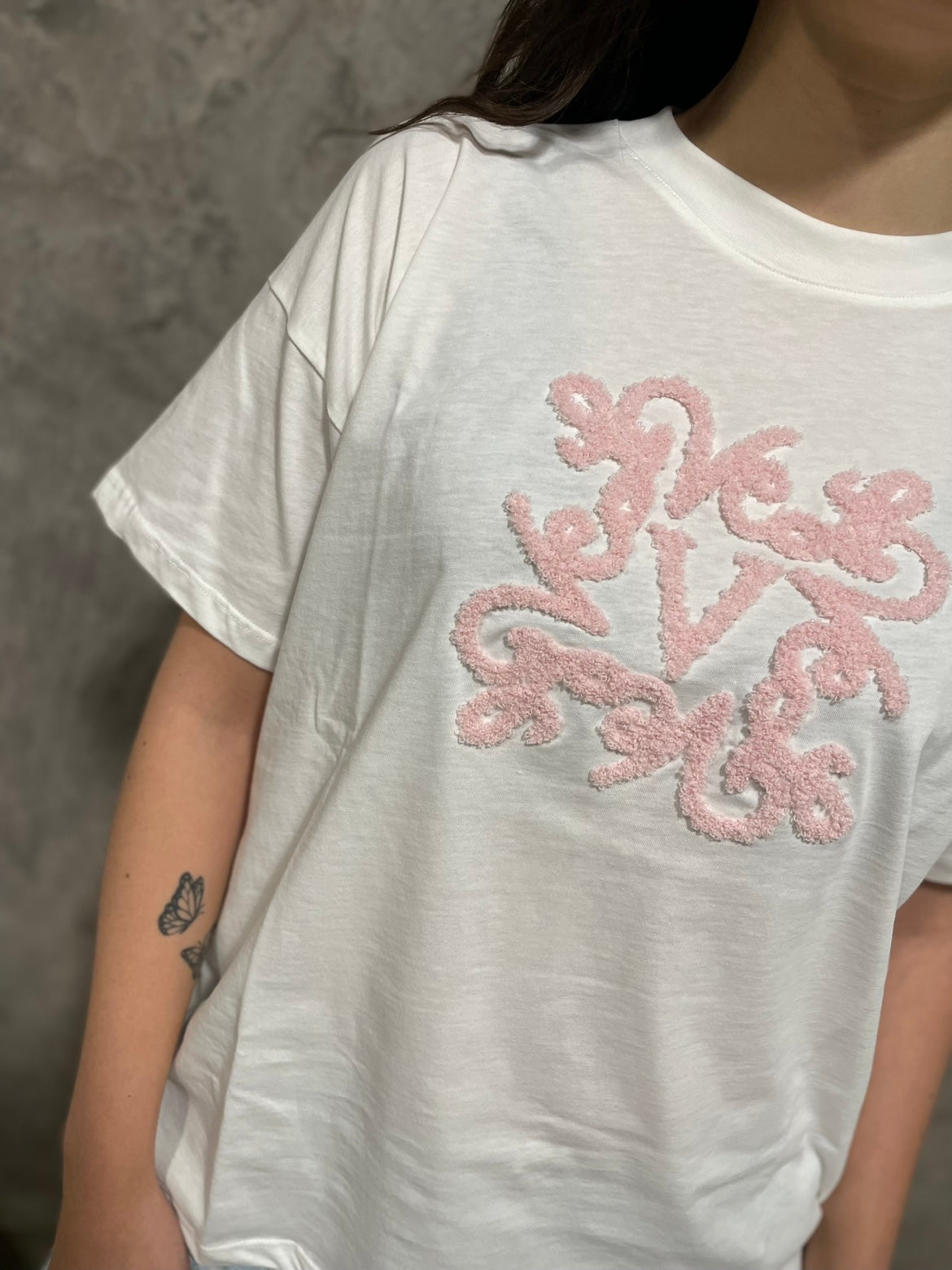 T-shirt Logo Rosa