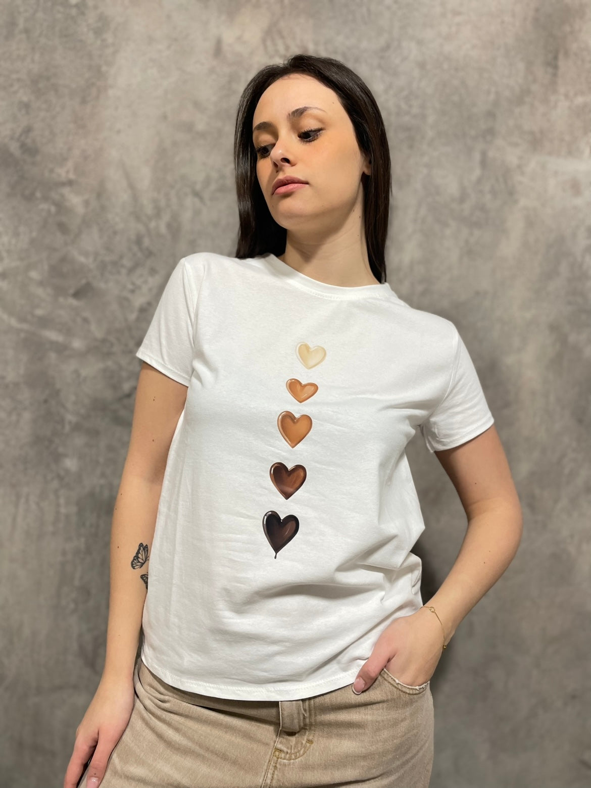 T-shirt Cuori