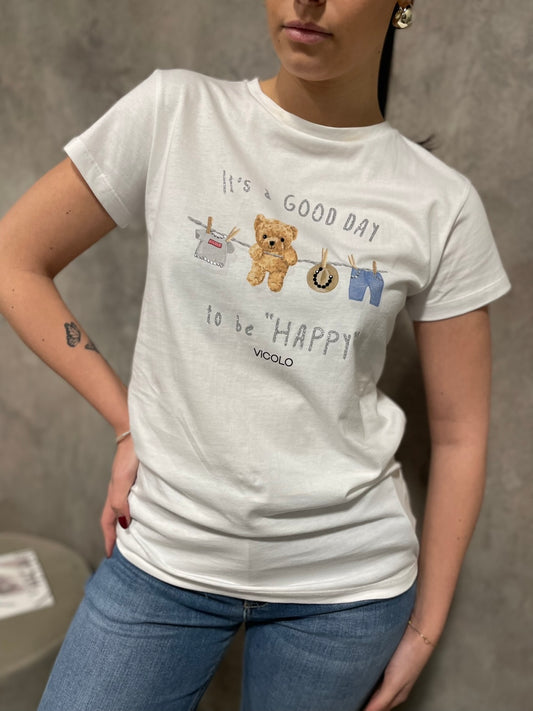 T-shirt Vicolo Bianca
