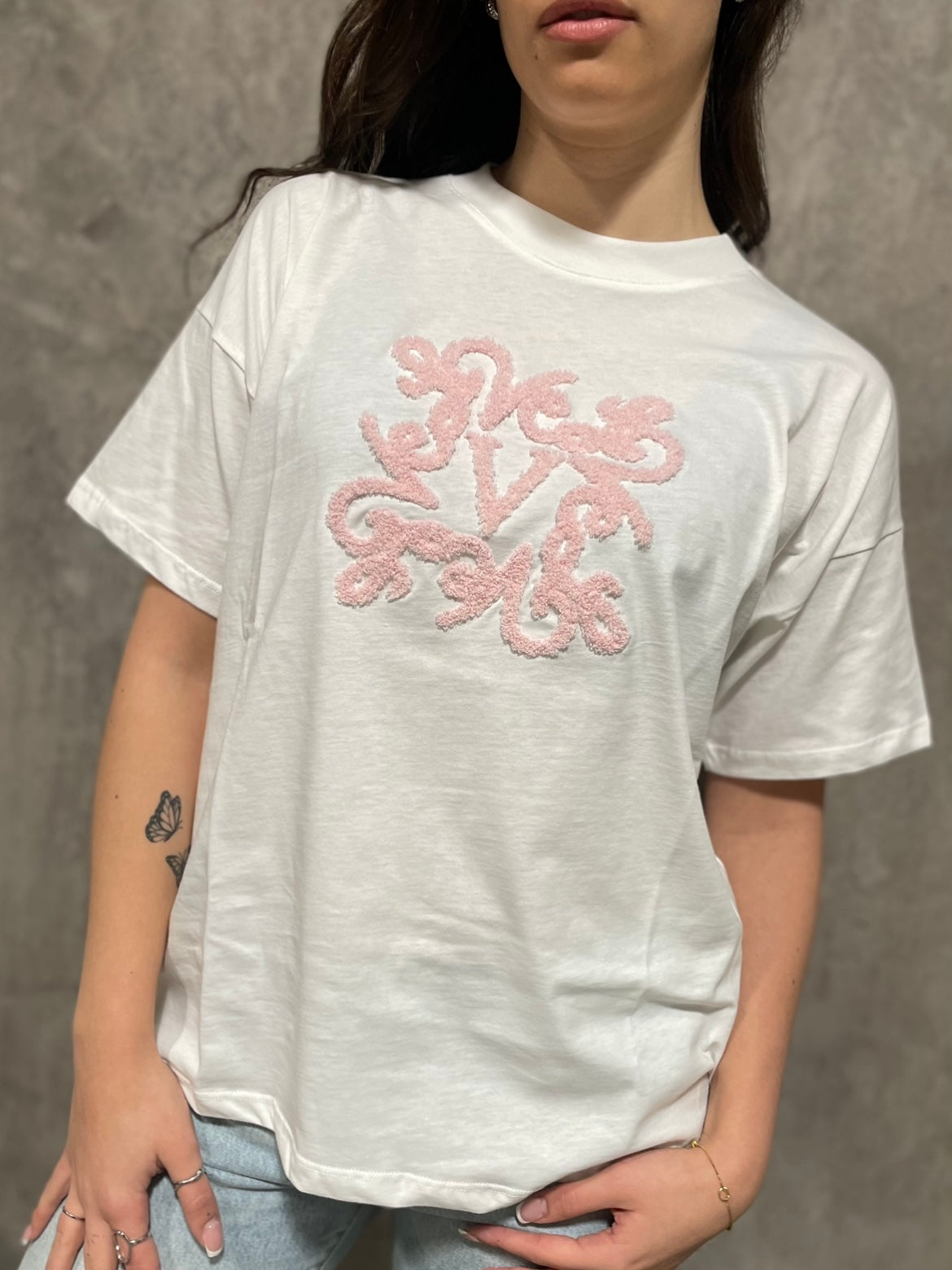 T-shirt Logo Rosa