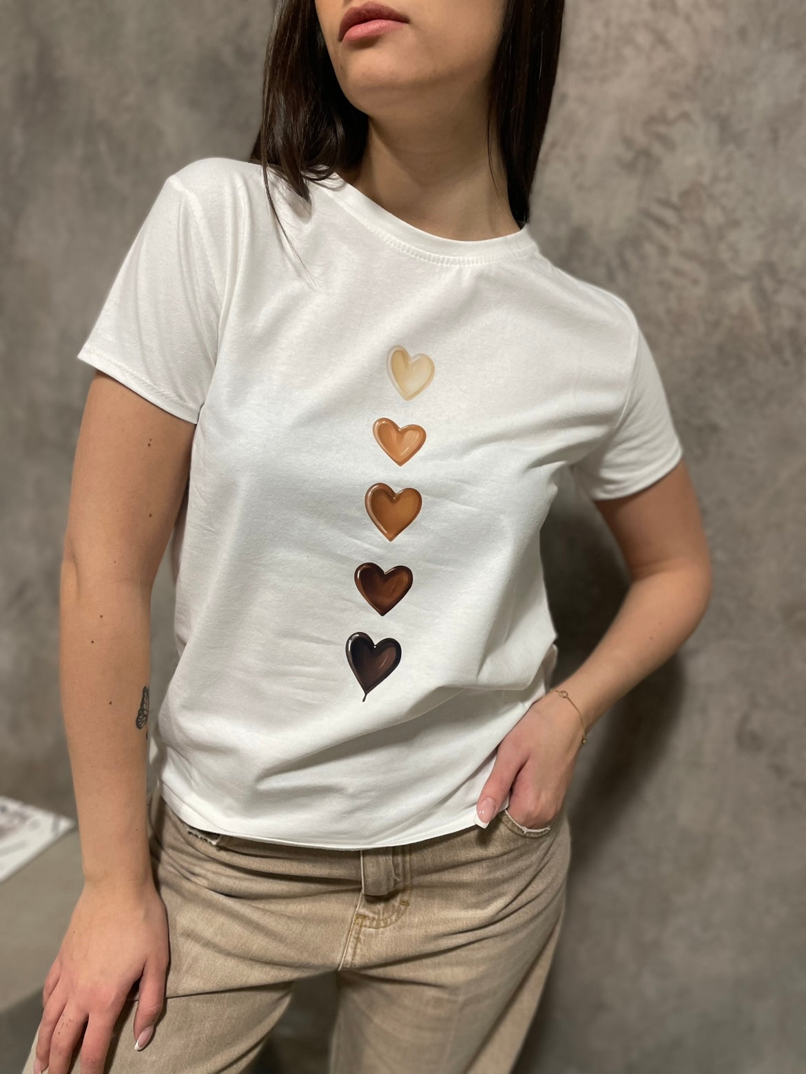 T-shirt Cuori