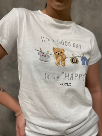T-shirt Vicolo Bianca