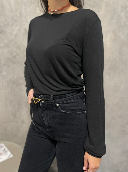 Maglia Girocollo Nera