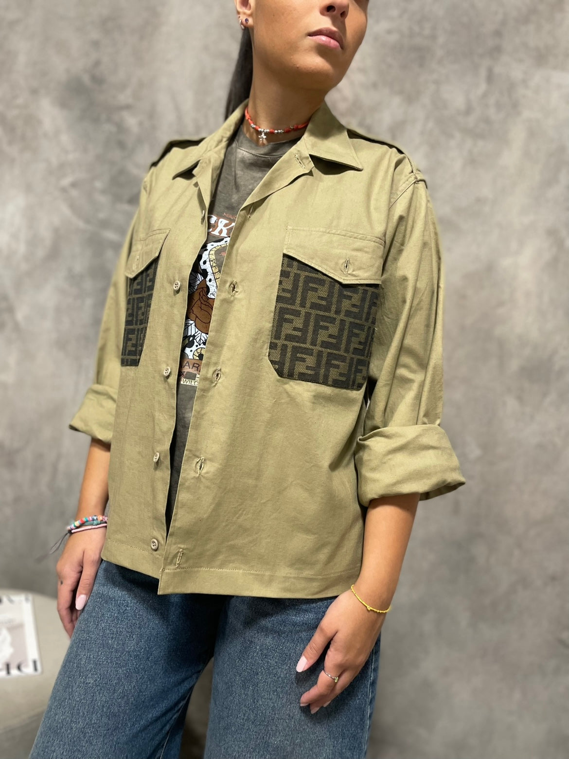 Camicia Tasche Vintage