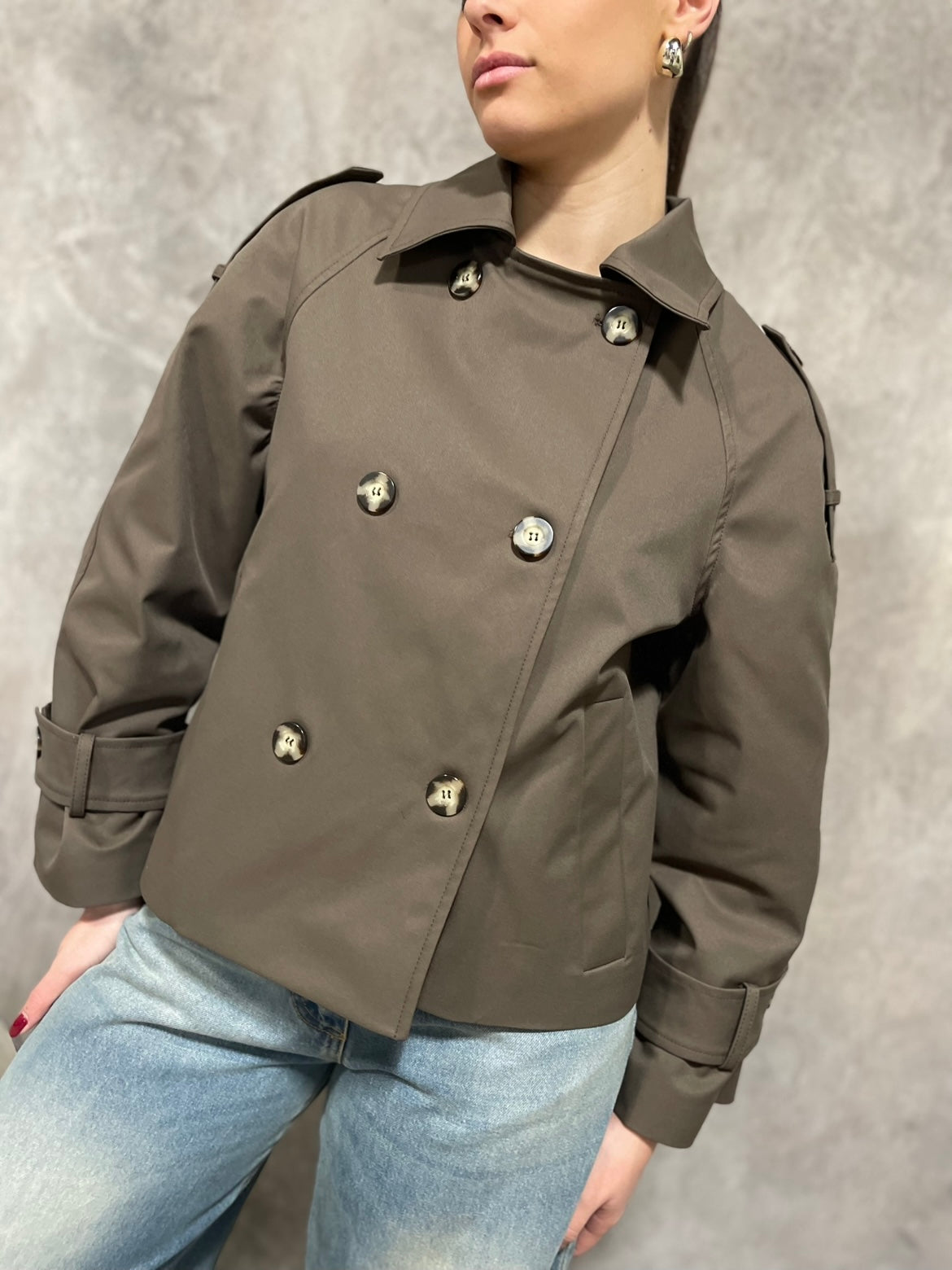 Trench Corto Moro