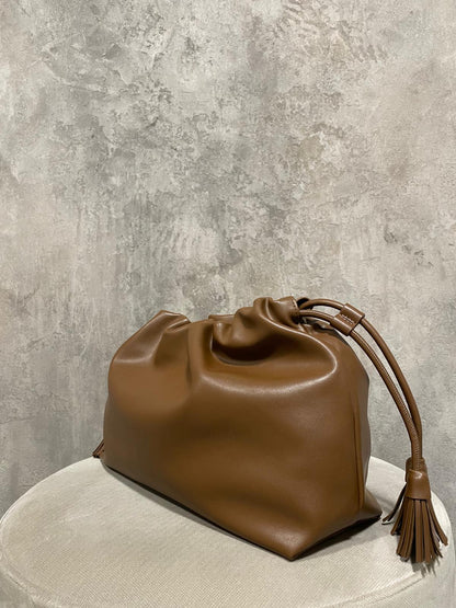 Borsa Tassel Fondente