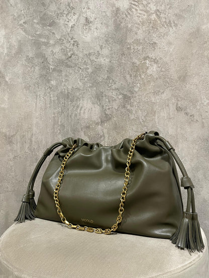 Borsa Tassel Militare