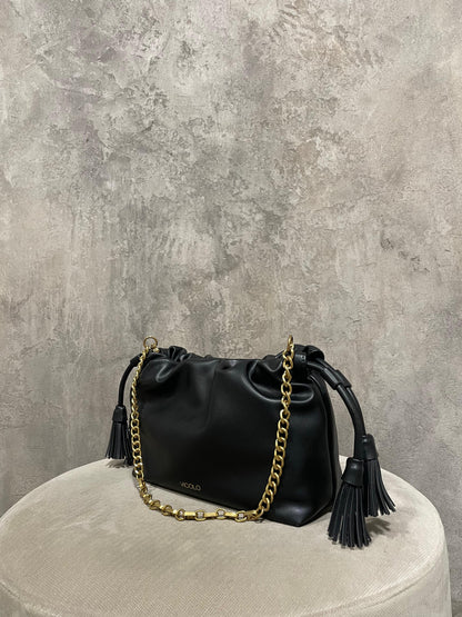 Borsa Tassel Small Nero